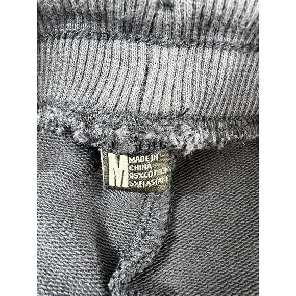 Paper Planes Mens Medium Solid Joggers Sweat Pants Navy Jay Z Roc Nation - Picture 5 of 11